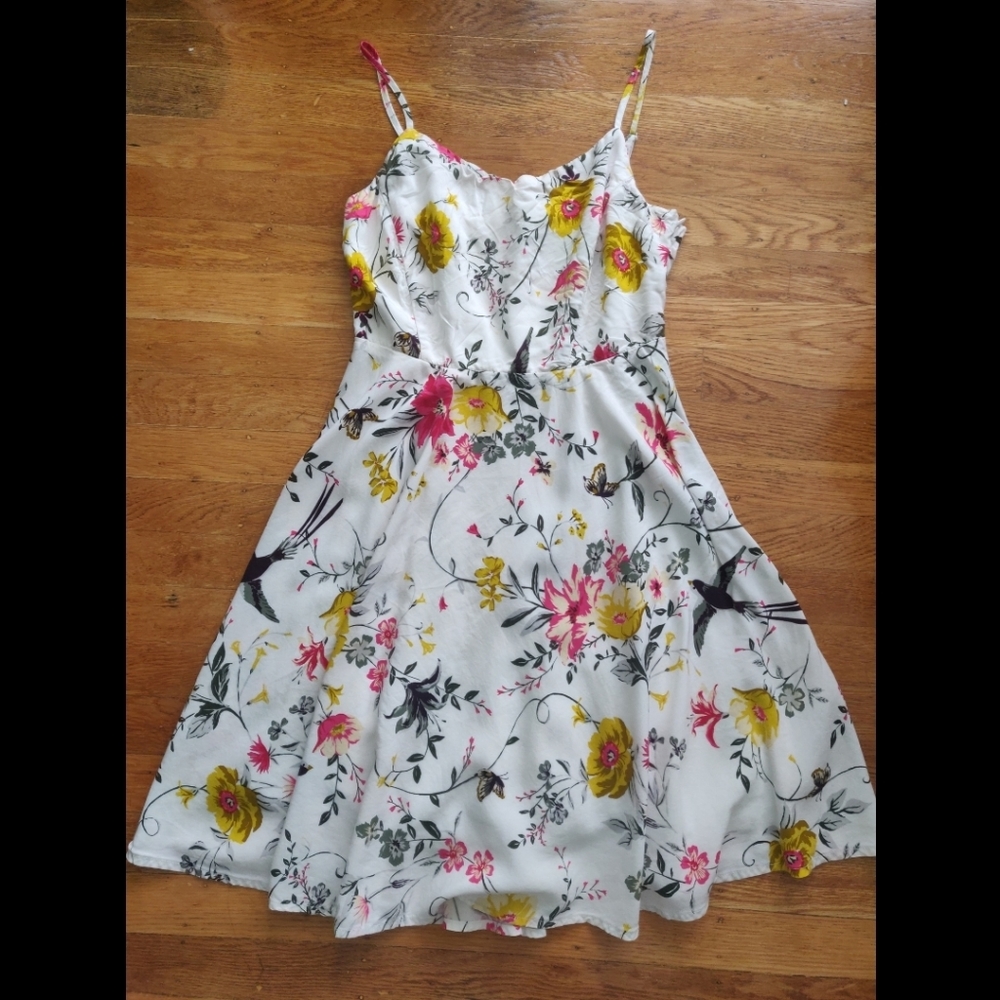 White Floral Sundress